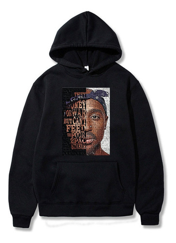 Yo 2pac Tupac Amaru Shakur Makaveli Raper-sudadera Con Capucha