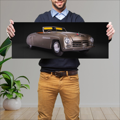 Cuadro 30x80cm Auto 1946 Alfa Romeo 6c 2500 S Ca 1