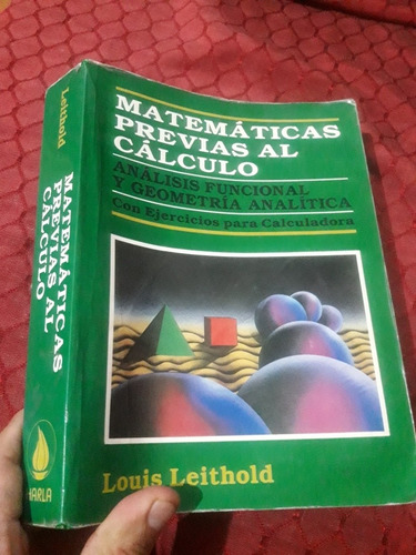 Libro Matematicas Previas Al Calculo Leithold