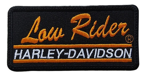 Tarjetero Bordado Low Rider Harley Davidson  Marcas Motores