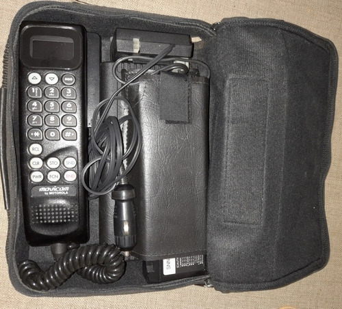 Teléfono Portátil Analógico Motorola Línea Bag Phone 480
