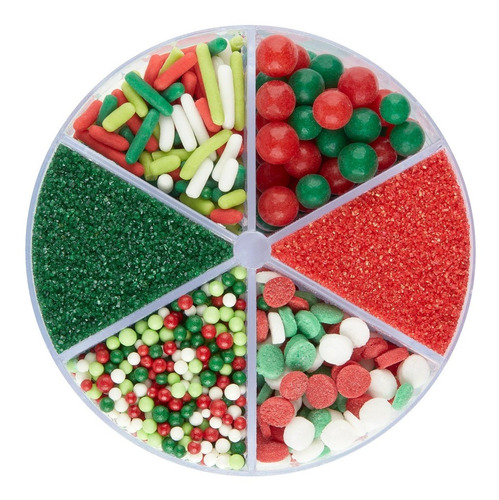 Dulces Chispitas Chochitos Para Decorar Postres Navidad Imp