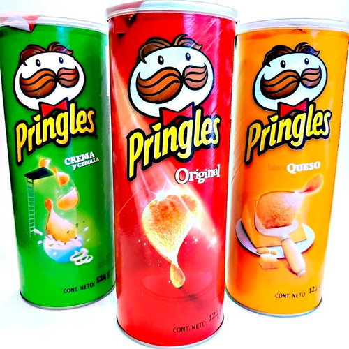 Papas Pringles X 137g Snacks Importadas Grandes