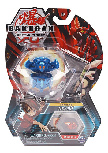 Criatura Transformadora Baku Vicerox 15cm Para Batalla