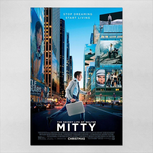 Poster 40x60cm A Vida Secreta De Walter Mitty Ben Stiller 51