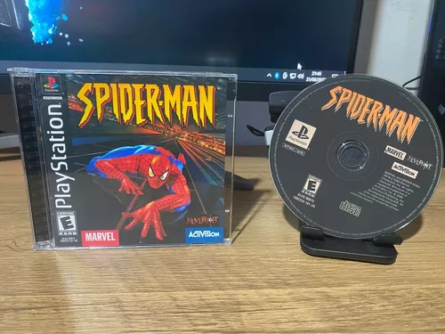 Jogo Spider Man 1 Patch Para Ps1 Com Capa - Escorrega o Preço