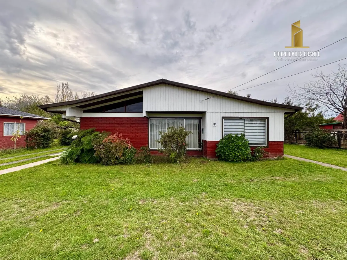 Imagen 1 de 22 de Comuy Venta Casa 4d 2b A 3 Min Del Rio Tolten Temuco