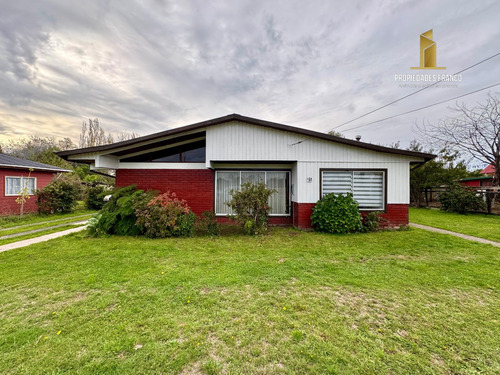 Comuy Venta Casa 4d 2b A 3 Min Del Rio Tolten Temuco