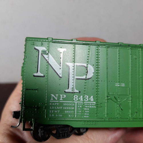Imagem 5 de 10 de Escala Ho Vagão Norther Pacific Railway Np 8434 Ótimo Estado