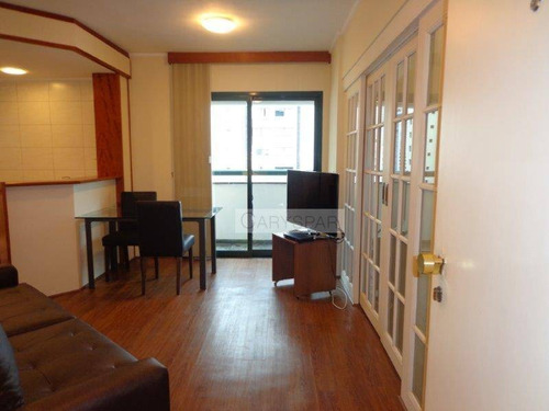 Imagem 2 de 19 de Itaim Bibi Disponível Para Locação. Apto C/ 42m2, Com Cozinha, Sala Ampla! - Fl4258