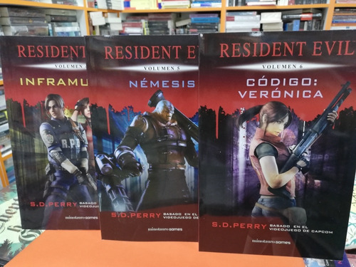 Pack 7 Libros De Resident Evil (en Español) - S. D. Perry