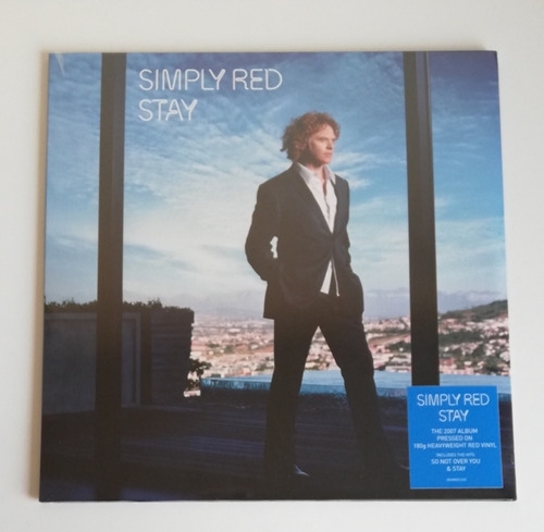 Vinilo Simply Red - Stay Nuevo Sellado.