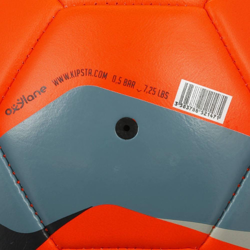 Balón de fútbol Sunny 500 T5, tamaño 5, color naranja