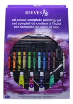 Comprar Set Oleos En Pomo Metal Pintura X30 Artística Reeves Color 