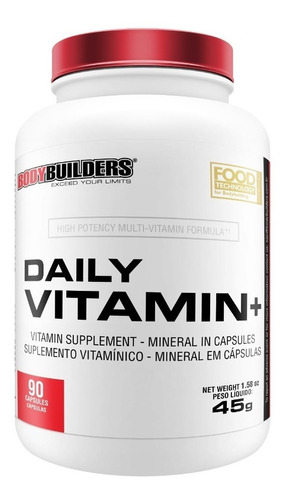 Multivitamínico Daily Vitamin Plus 90caps  Bodybuilders