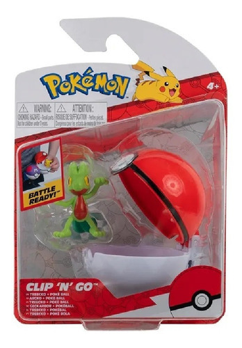 Pokemon Clip And Go Treecko + Poke Ball Sunny 2606
