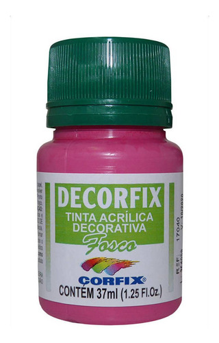 Tinta Decorfix Fosca 445 Rosa Pink 37ml