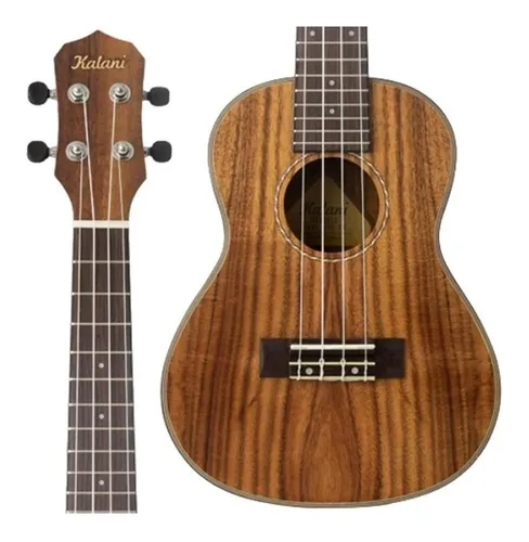 Ukulele Kalani Concerto 24 Kayke Series Koa Kal 330 Ck Eletr
