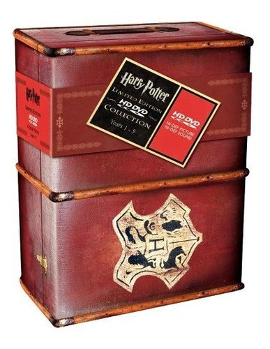 Harry Potter Años 1-5 Regalo De Edición Limitada Set Hd Dvd.