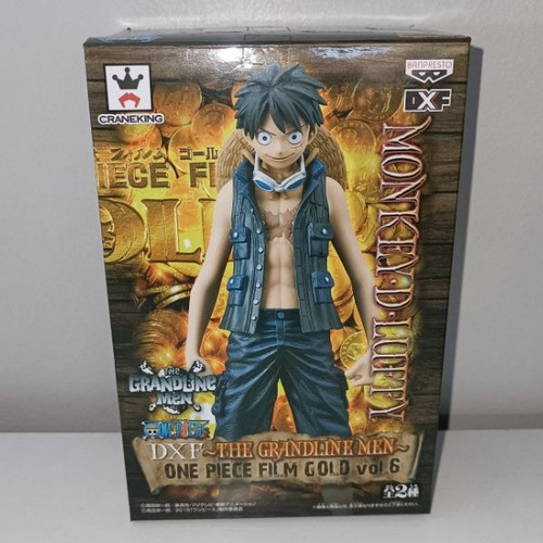 Imagen 5 de 7 de Monkey Luffy Dxf The Grandline Men One Piece Film Gold Vol 6