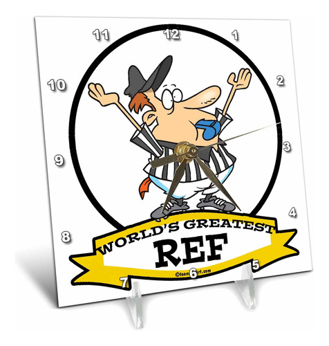 3drose Dc__1 Reloj De Escritorio De Dibujos Animados De Ref