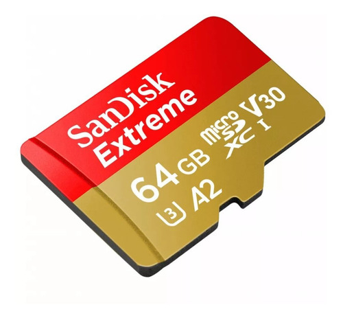 Imagen 2 de 6 de Memoria Microsd Sandisk Extreme 64gb Gopro 4k