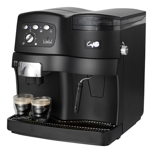 Cafeteira Profissional Automática Espresso, Caputt. Cafetti Cor Preto 220v