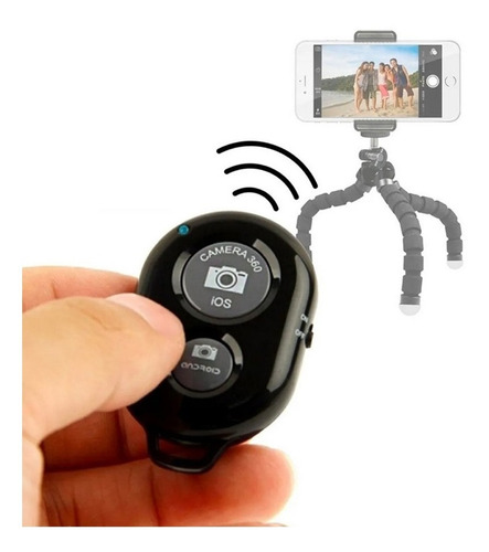 Control Remoto Disparador Bluetooth Para Camara Selfie 