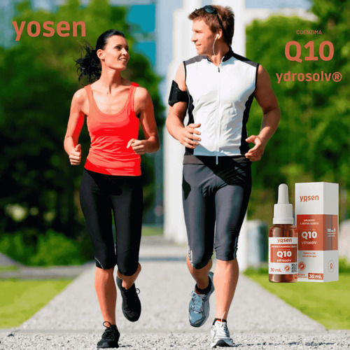 Coenzima Q10 Concentrada Líquida Em Gotas Neutro 30ml Yosen Sabor Coenzima Q10 Nutricional Sem Sabor