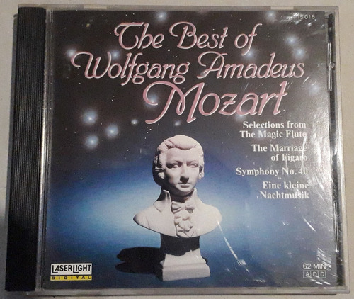 Cd The Best Of Wolfang Amadeus Mozart
