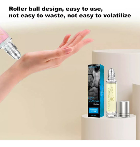 Sritob Colonia Ph Roll-on Atrae Miradas Unisex Hombre Mujer Blanco