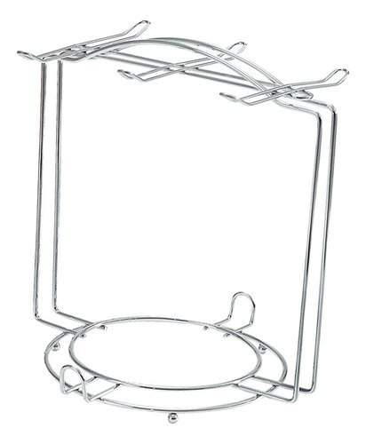 Soporte Para Tazas De Acero Inoxidable, Estante De Plata