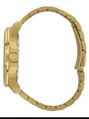 Relógio Technos Masculino Ref: 2115mto/4x Big Case Dourado