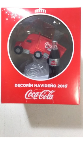 Decorín Navideño 2016 Coca Cola Camión De Coca Cola