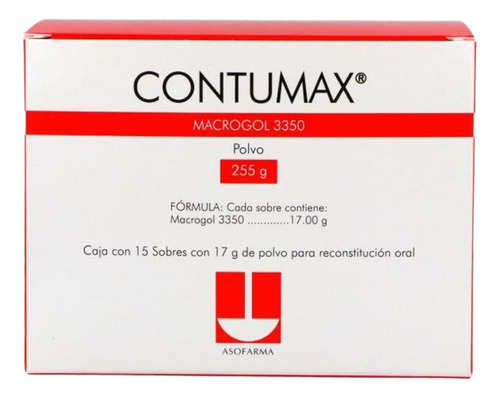 Contumax 255 G Caja Con 15 Sobres De 17 G De Polvo C/u