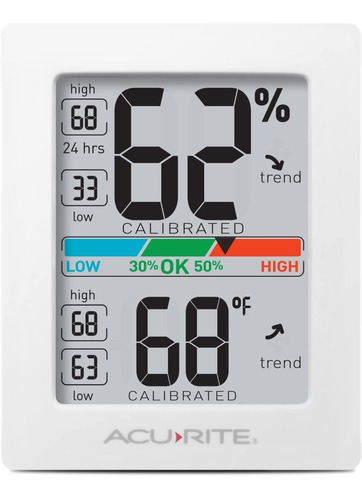 Medidor Temperatura Y Humedad, Higrómetro Digital Acurite