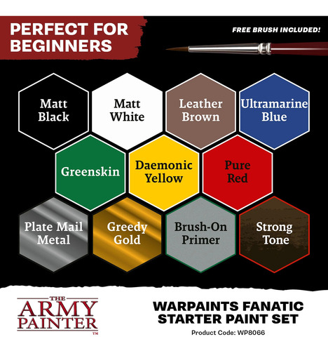 Set Pinturas Army Painter Fanatic Con Mini