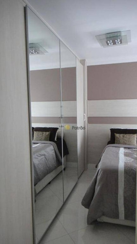 Imagem 12 de 20 de Apartamento Com 3 Dormitórios À Venda, 76 M² Por R$ 480.000,00 - Taboão - São Bernardo Do Campo/sp - Ap2927