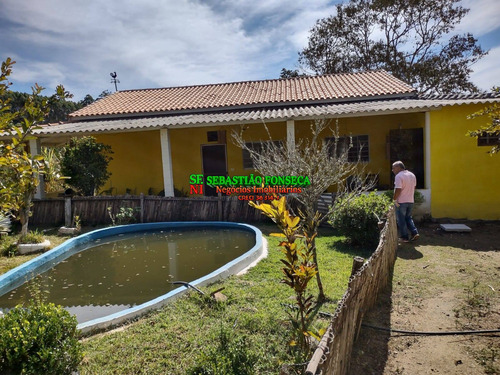 Imagem 2 de 15 de Chácara Em Santa Branca Com Nascente E Tanque De Peixe - 2113