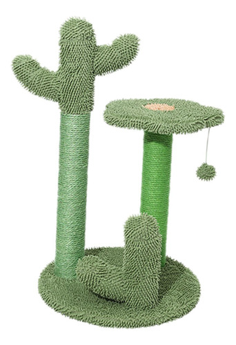 Cactus Cat Scratcher Tower Com Play Ball E Cama Premium