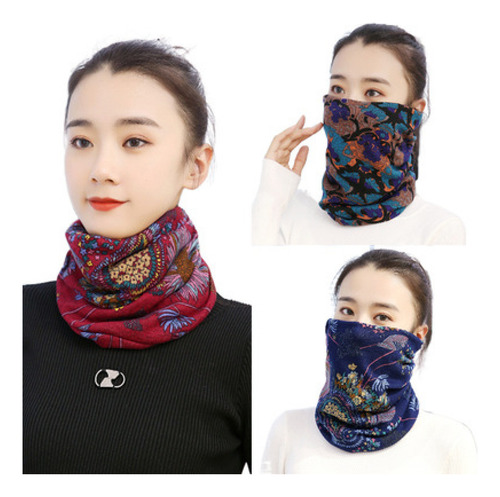 Elegante Gorro De Protección De Cuello De Doble Capa Para Mu
