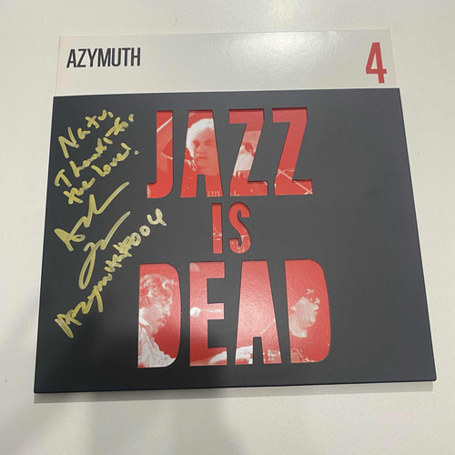Lp- Azymuth ( 4, Jazz Is Dead, Autografado )