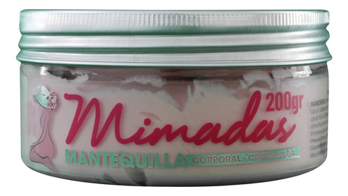  Mimadas Mante Corporal Rosa - g  Fragancia Mimadas Mantequilla Corporal Cristalizada Rosada 200gr