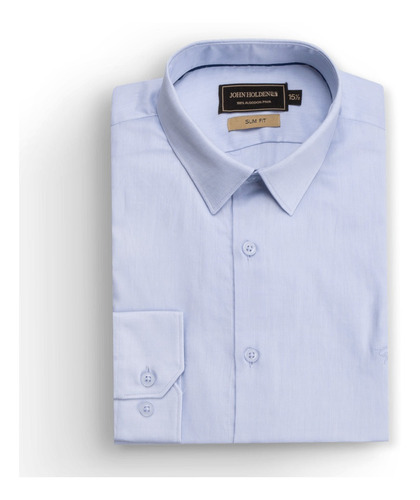 Camisa Charles Celeste