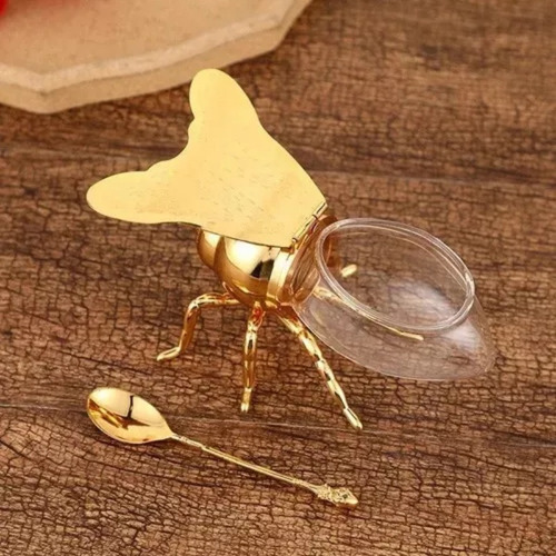 Para Jarrón De Abejas De Cristal Transparente, Spice Jar Co/