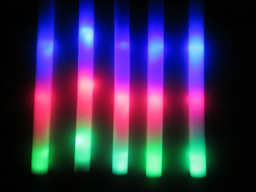 Imagen 1 de 10 de 10 Barras Goma Espuma Luminosa Led Rompecocos Multicolor