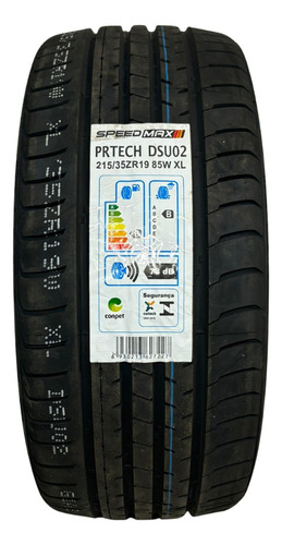 Pneu Aro 19 Esportivo 215/35r19 85w Xl + Índice De Velocidade W