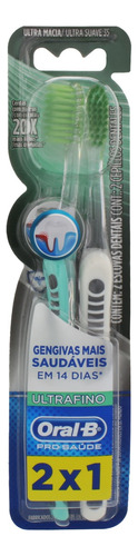 Cepillo de dientes Oral-B Ultrafino ultra suave x 2 unidades