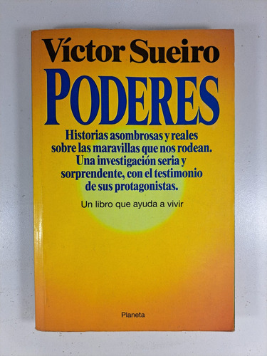 Poderes - Victor Sueiro  - Libro Usado