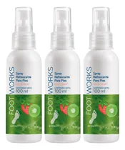 Comprar Foot Works Spray Desodorante Para Pies Kiwi Y Fresa X3 Und